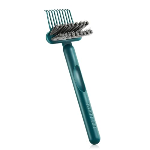 HASTHIP® 2-in-1 Hair Brush Cleaning Tool Cleaner Comb Detangling Rake Remover for Dust Removing Home Salon Use 3 PCS HASTHIP® 2-in-1 Hair Brush Cleaning Tool Cleaner Comb Detangling Rake Remover for Dust Removing Home Salon Use 3 PCS